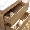 Badmöbel Komplett Set LUTON-56-CRAFT in Wotan Eiche Nb. Produktbild-Vorschau 3