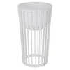Portavaso con vaso 54 cm Portafiori Portafiori bianco Anteprima dell’immagine prodotto 5