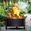 COSTWAY Bûches de gaz, 9 pièces, bois de chauffage Voir les images du produit 2