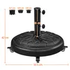 Yaheetech ø50,6 cm Sonnenschirmständer mit Rollen 24,7 kg, Produktbild-Vorschau 3