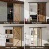 201cm Deckenmontage Schiebetürsystem Komplett-Set Produktbild-Vorschau 3