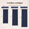 Dicke Thermovorhang Kälteschutz Verdunkelung Vorhänge Produktbild-Vorschau 7