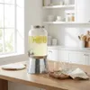 Distributeur de boissons en verre de 3,2 L avec robinet et Voir les images du produit 7