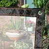 Peviasot 2x Transparente Plane mit Ösen wasserdichte Produktbild-Vorschau 1