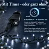 LED-Lichterkette außen 1000 LEDs 20 m kaltweiß mit Timer Produktbild-Vorschau 5