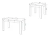 Design Esstisch Tisch Fonte ausziehbar 85 bis 130 cm Produktbild-Vorschau 6