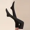 Stilvolle warme Damen Overknee Socken, Dehnbare Damen Produktbild-Vorschau 8