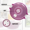 2 tlg. Mikrowellengeschirr Set Lila Mikrowellenschüssel mit Produktbild-Vorschau 3