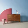 sweeek - Kommode Holzdekor 6 Schubladen - Nussbaumfarben Produktbild-Vorschau 2