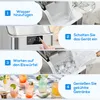 HOMCOM Eiswürfelmaschine, 2,1L Ice Maker Edelstahl 24 Produktbild-Vorschau 9