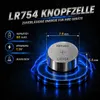 50 AG5 Wilhelm Knopfzellen Knopfbatterien Uhrenbatterien Produktbild-Vorschau 4