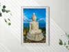 Buddha Phuket Thailand– Wandbild mit Rahmen – Gerahmtes Produktbild-Vorschau 2