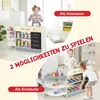 DREAMADE Kasse Kaufladen Kinder, Kaufmansladen Holz mit Produktbild-Vorschau 2