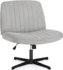 A light gray office chair with a black base is shown against a white background. Produktbild-Vorschau