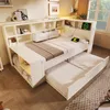 Merax Tagesbett Einzelbett 90x190 cm mit Ausziehbett, , Produktbild-Vorschau 1