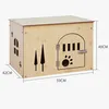 Hundehütten, DIY Hundehütte, Holz Haustierhütte, Produktbild-Vorschau 9