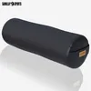 A dark grey yoga bolster is shown on a white background with a reflection. Náhľad obrázku produktu