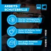 PRO FIT Schutzbrille – Arbeitsschutzbrille mit großer & Produktbild-Vorschau 2