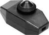 A black inline dimmer switch for a cord. Produktbild-Vorschau