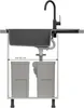 QUADRON Spülbecken 1-Becken Spüle | Größe: 86 x 50 x 21 cm Produktbild-Vorschau 6