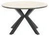 Garden Impressions Edison Tisch rund Ø122 cm- carbon black/ Produktbild-Vorschau 2