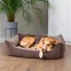 4L Textil MOLLY Kuscheliges Cord Hundebett große Hunde Produktbild-Vorschau 5