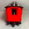 The back of a red LEGO DUPLO train car with a black roof. Produktbild-Vorschau