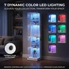 VANITII, vetrina espositiva con illuminazione RGB a LED, 4 Anteprima dell’immagine prodotto 3