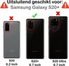 Comparison of Samsung Galaxy phone models and their camera layouts, indicating compatibility with a product. Podgląd zdjęcia produktu