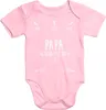 Baby Body Papa du schaffst das kurzarm Babybody Baumwolle Produktbild-Vorschau 1