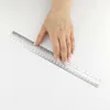 D.RECT 30 cm Lineal aus Aluminium | für Schule Büro Zuhause Produktbild-Vorschau 2
