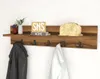 Porte-manteau mural avec 10 crochets, largeur 80 cm, aspect Voir les images du produit 2