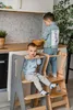 Torre didattica per bambini Moon, aiuto cucina regolabile Anteprima dell’immagine prodotto 12