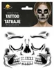 Tattoo Gesicht Skelett Knochen Halloween Produktbild-Vorschau 7