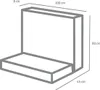 L-Steine L-STEIN BEWEHRT GRAU 80/100/45/8 CM Produktbild-Vorschau 7