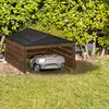 relaxdays garage in legno per tosaerba robotizzati Anteprima dell’immagine prodotto 3