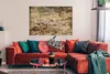 MuchoWow® Poster Backstein - Abgenutzt - Wand 120x90 cm - Produktbild-Vorschau 2