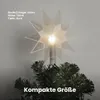 La cima dell'albero "Top Star Clear", illuminata Anteprima dell’immagine prodotto 7