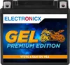 Electronicx Extreme Edition GEL Batterie 6.5Ah 12V ▶ Moto Voir les images du produit 1
