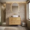 Badplaats Meuble sous-vasque Mali 80 cm  x 46 cm - Chêne - Voir les images du produit 3