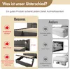 okwish Polsterbett Doppelbett 180×200 Hydraulisches Produktbild-Vorschau 5