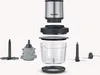 An exploded view of a cordless food chopper, showing all its components laid out separately against a white background. Produktbild-Vorschau