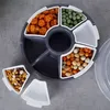 Servierteller Servierplatte Snackteller mit Deckel 33 cm Produktbild-Vorschau 8