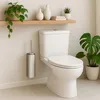 Wandmontiertes WC-Bürstenset mit flexiblem Bürstenkopf Produktbild-Vorschau 2