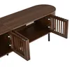 Merax TV Schrank mit 4 Türen aus MDF, TV Lowboard für bis Produktbild-Vorschau 12