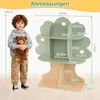 Libreria per bambini COSTWAY a forma di albero, scaffale Anteprima dell’immagine prodotto 3