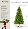 Sapin de Noël artificiel CUPID, aiguilles moulées par Voir les images du produit 6