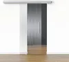 Pertura Glasschiebetür Komplettset Glera Ripple 01 Produktbild-Vorschau 1