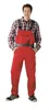 Planam Latzhose Highline Gr. 64 rot/schiefer/schwarz Produktbild-Vorschau 12