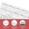 3 Monatskalender 2027 Wandkalender Anthrazit Datumsschieber Produktbild-Vorschau 5